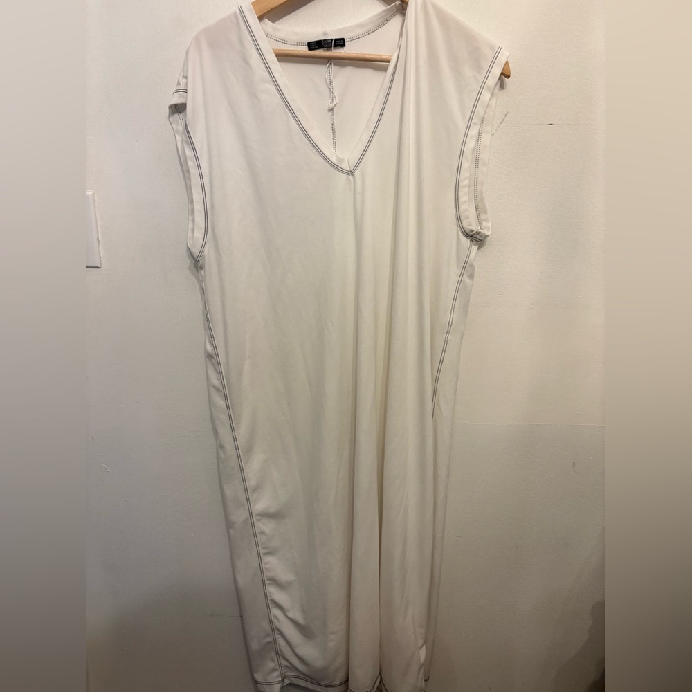 Zara White Midi Dress